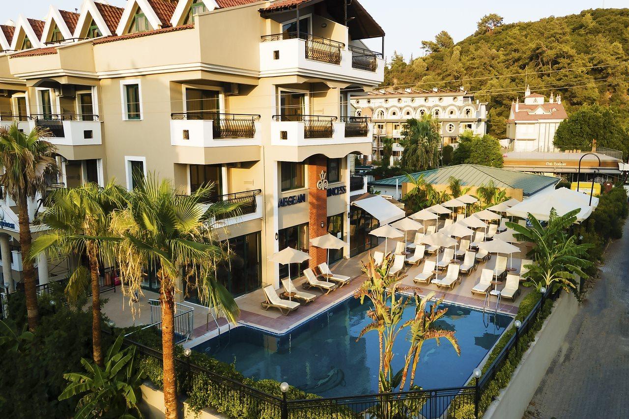 Aegean Princess Apartments And Studio مرمريس المظهر الخارجي الصورة
